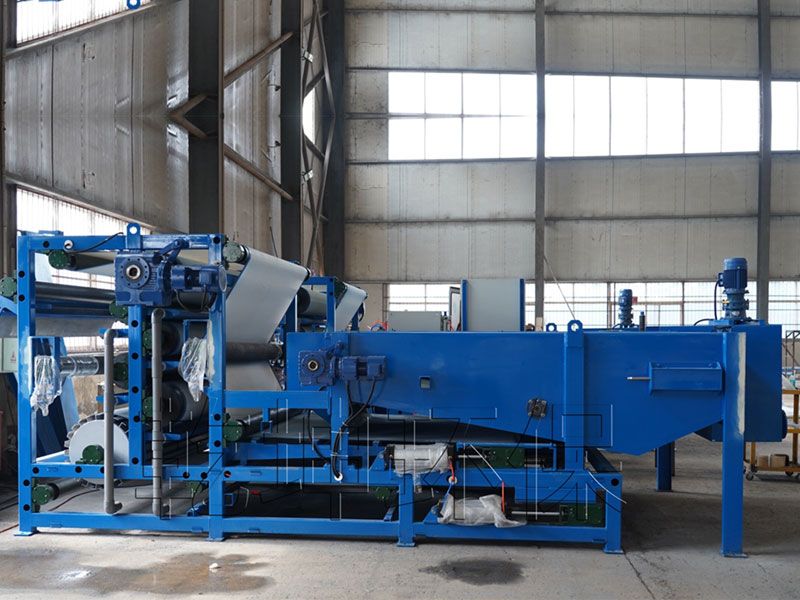 帶式脫水機(jī)流速變慢的原因